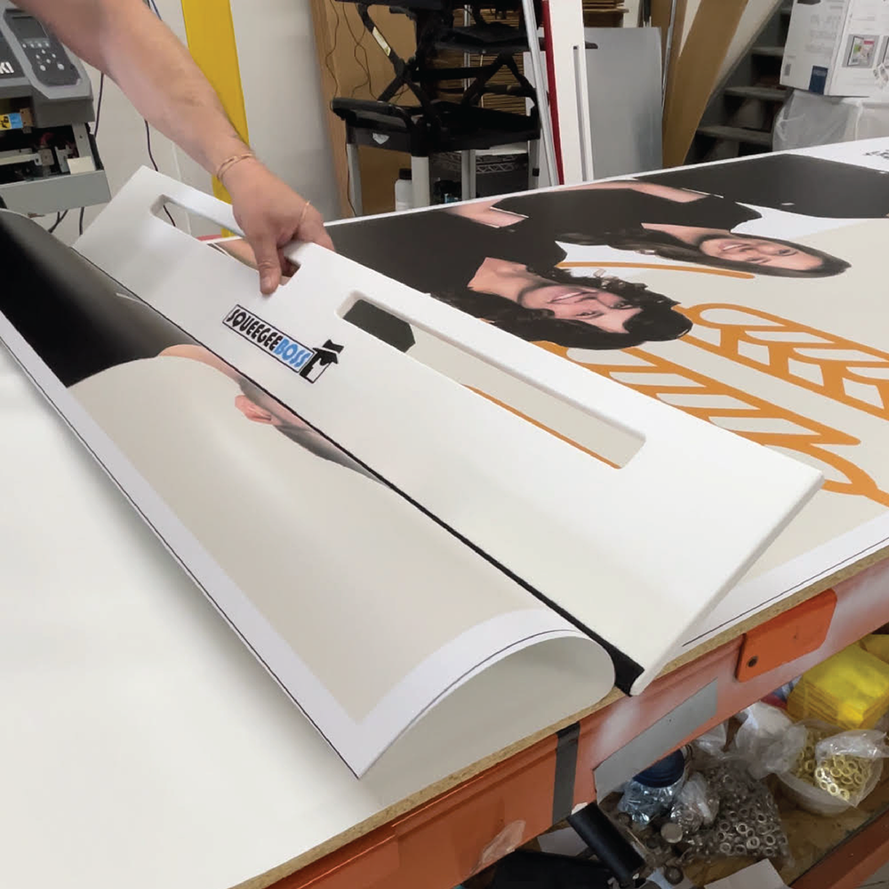 Sign Making Squeegee The Big Squeegee | Squeegee Boss Big Squeegee Laminator Tool – SqueegeeBoss